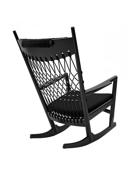 PP124 Gyngestol af Hans J. Wegner - Standardstof / Eg / Sæbebehandlet - Jacobsen Plus