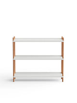 BOLT Shelving 1000 fra Nine - 3 hylder - grå-natur eg - Jacobsen Plus