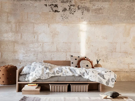 Dot Tufted pude fra Ferm Living - Sand-black - Jacobsen Plus