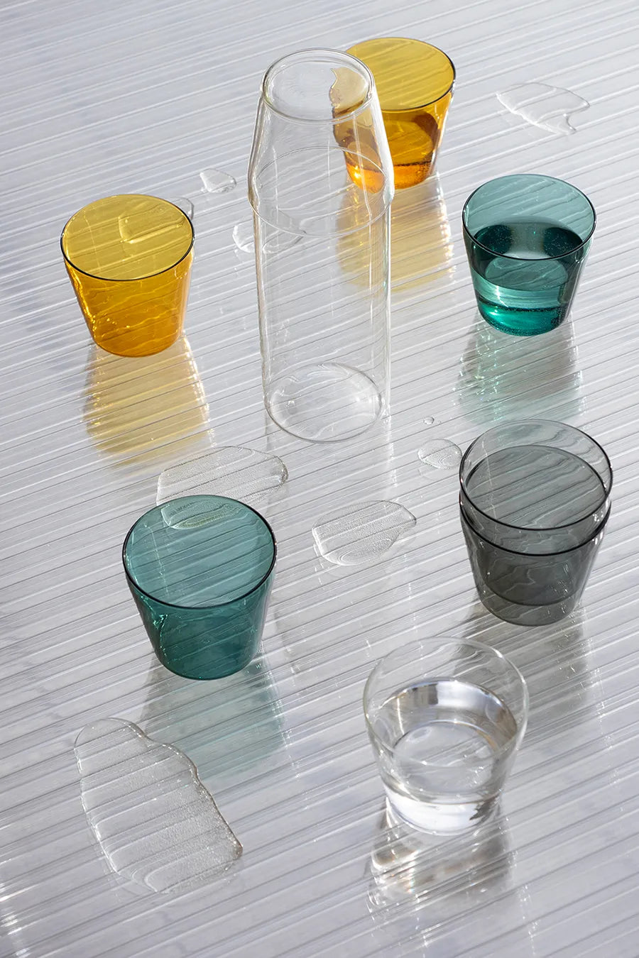 Milk, set of 1 carafe + 2 glasses, clear fra Nine - 4 - Jacobsen Plus
