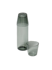 Milk, set of 1 carafe + 2 glasses, grey fra Nine