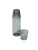 Milk, set of 1 carafe + 2 glasses, grey fra Nine