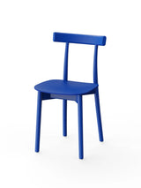 Skinny wooden chair, ash/blue fra Nine - 6 - Jacobsen Plus