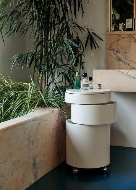 Barboy Sidebord, hvid af Verner Panton - 2 - Jacobsen Plus