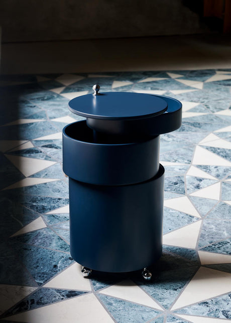 Barboy Sidebord, blå af Verner Panton - 2 - Jacobsen Plus