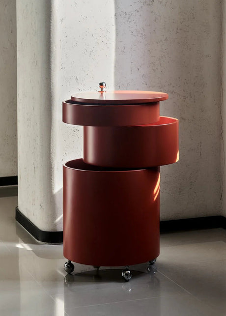 Barboy Sidebord, orange af Verner Panton - 2 - Jacobsen Plus