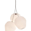 130L3 - Chandelier med 3 skærme