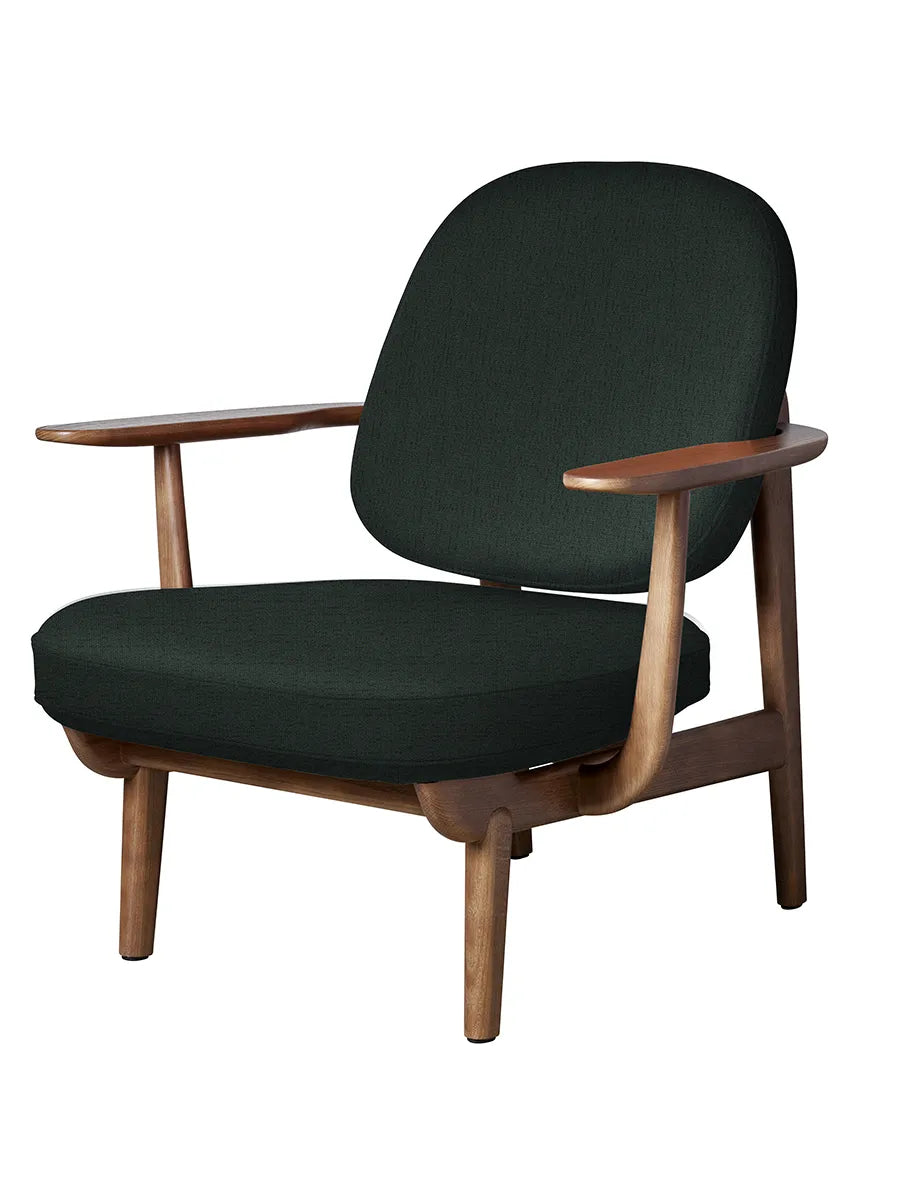 Fred Lænestol, valnødfarvet eg fra Fritz Hansen