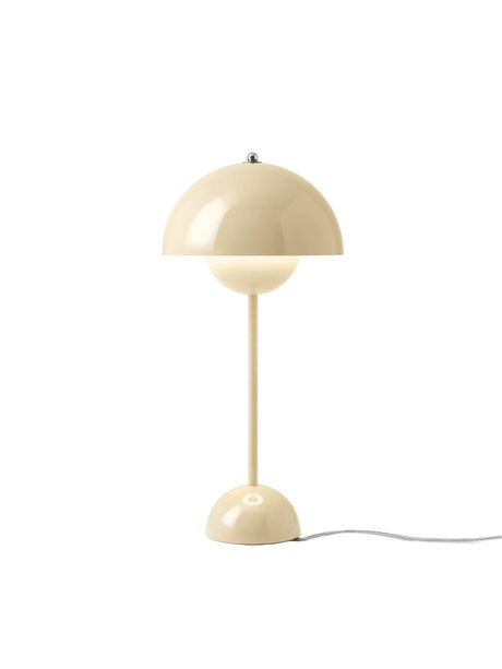 Flowerpot VP3 bordlampe af Verner Panton - Ivory - Jacobsen Plus