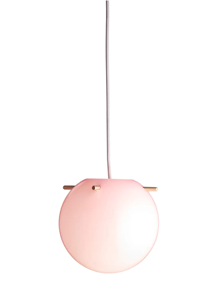 Koi Pendel, rose/brass Ø25 fra Frandsen - 1 - Jacobsen Plus