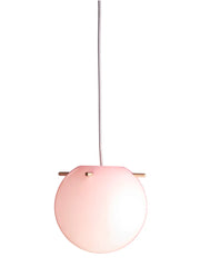 Koi Pendel, rose/brass Ø25 fra Frandsen