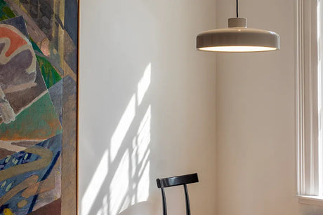 Lacquer pendant medium, grey fra Nine - 3 - Jacobsen Plus