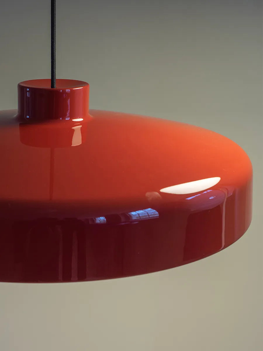 Lacquer pendant medium, red fra Nine - 5 - Jacobsen Plus