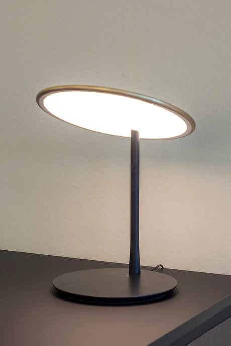 Disc table light, brushed brass fra Nine - 2 - Jacobsen Plus