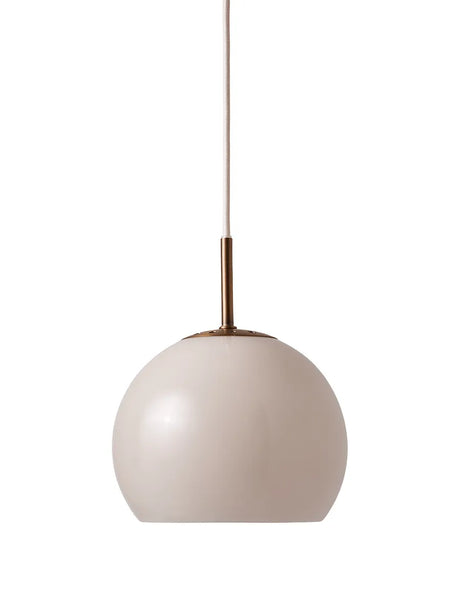 Ball Glass Pendant fra Frandsen - Sand Grey - Jacobsen Plus