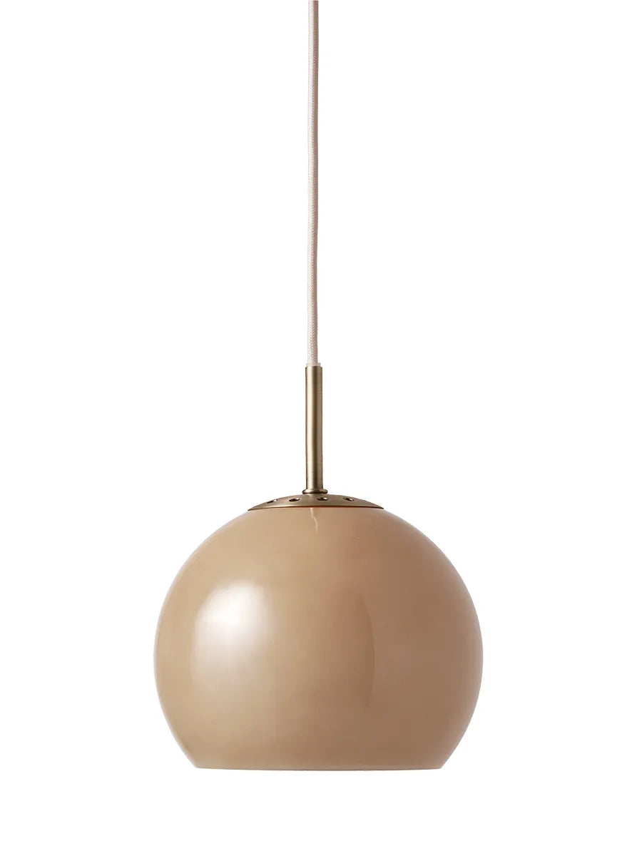 Ball Glass Pendant fra Frandsen - Cappuccino - Jacobsen Plus