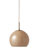 Ball Glass Pendant fra Frandsen - Cappuccino - Jacobsen Plus