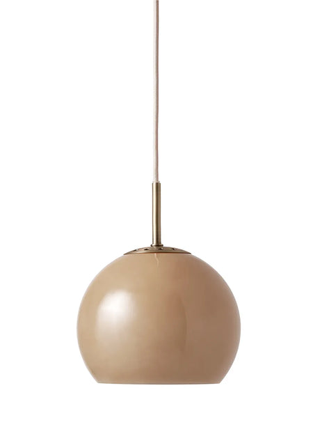 Ball Glass Pendant fra Frandsen - Cappuccino - Jacobsen Plus