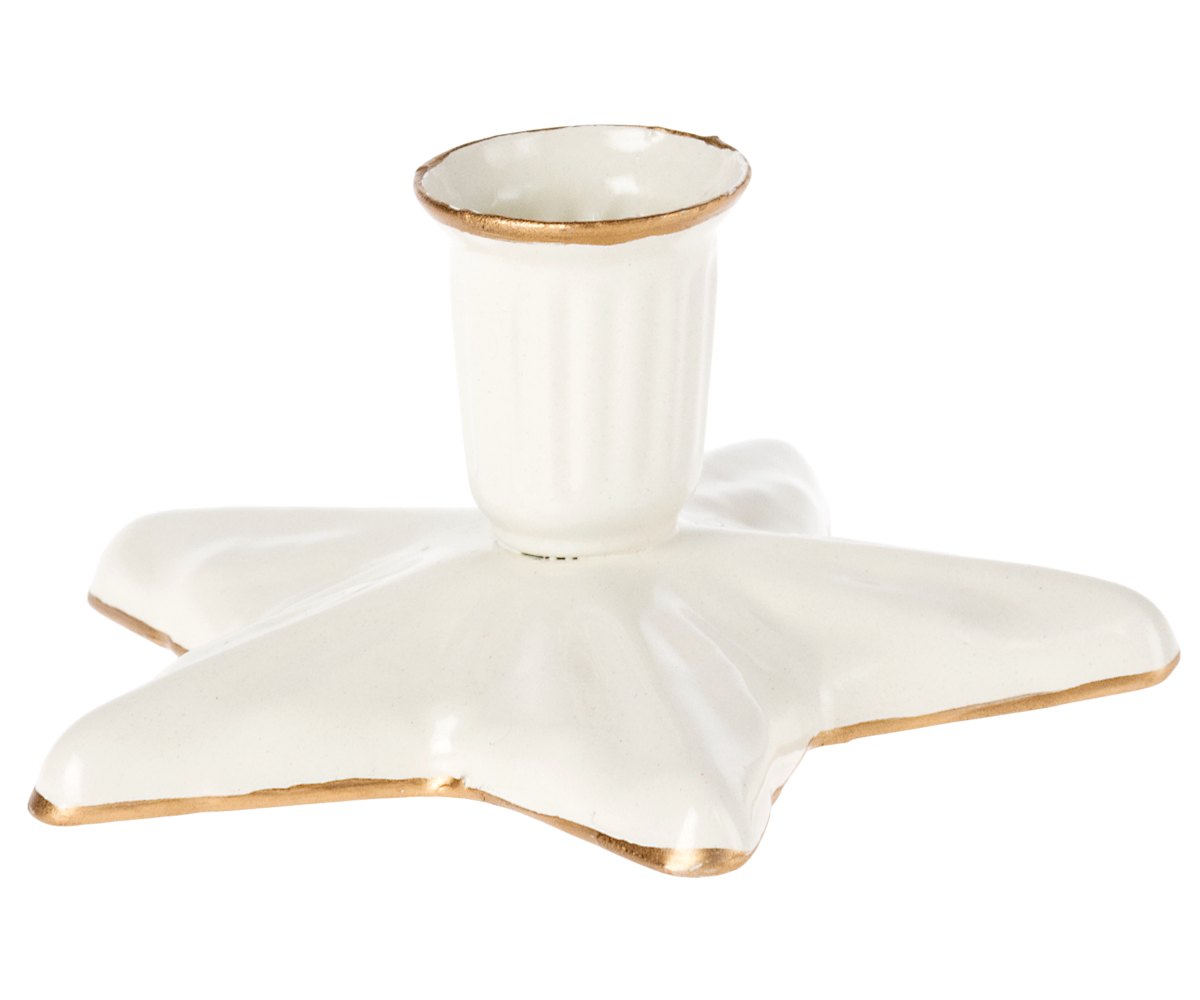 Candle holder - Off white fra Maileg - 1 - Jacobsen Plus