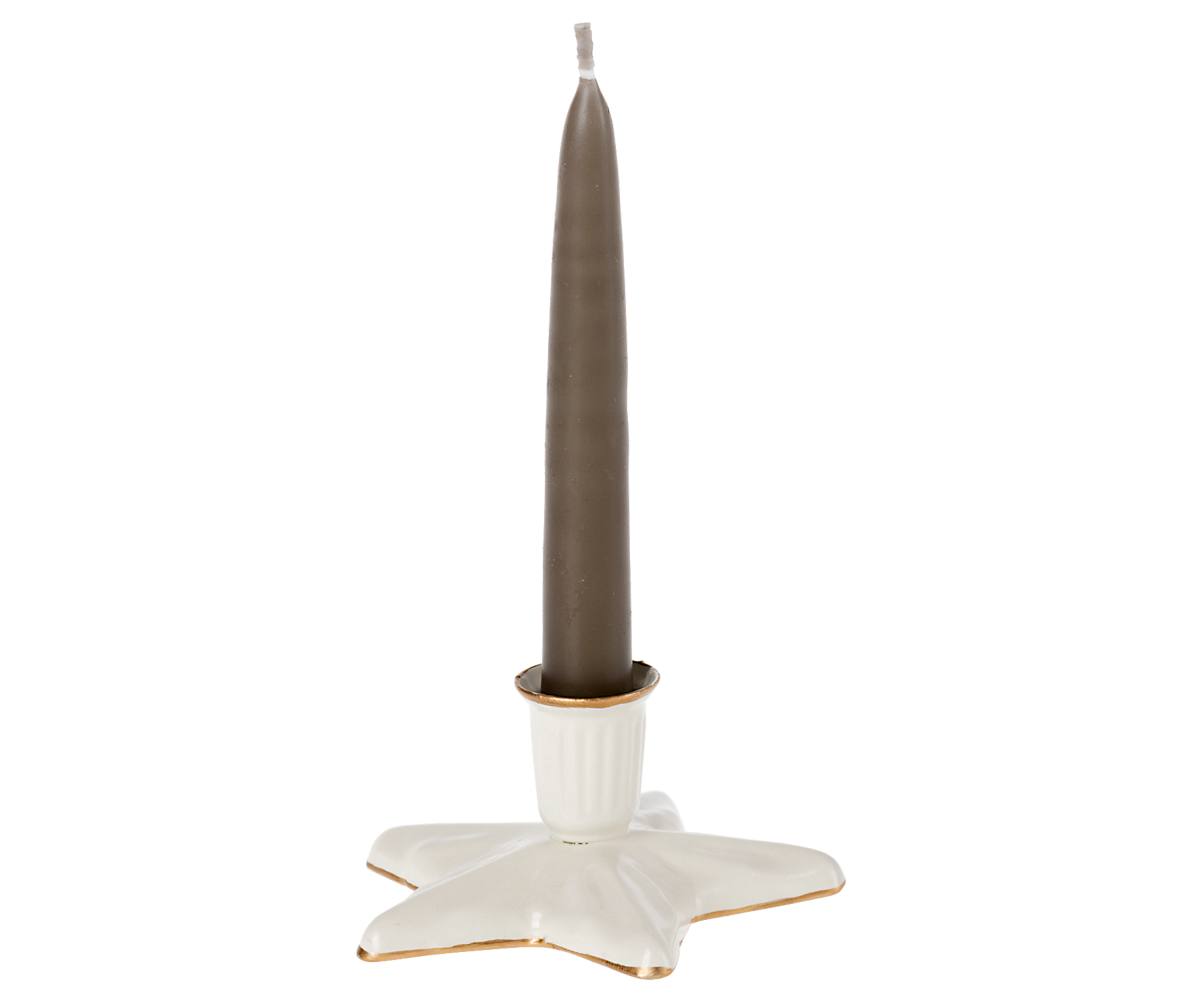 Candle holder - Off white fra Maileg - 2 - Jacobsen Plus
