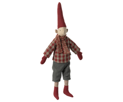 Pixy size 2  dreng-­ ternet skjorte og tørklæde fra Maileg