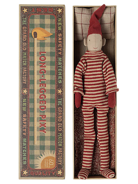 Langbenet Nisse i Tændstikæske, small fra Maileg - 1 - Jacobsen Plus