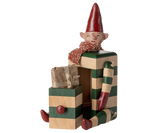 Skuffenisse – Elf with Drawer, grøn fra Maileg - 2 - Jacobsen Plus