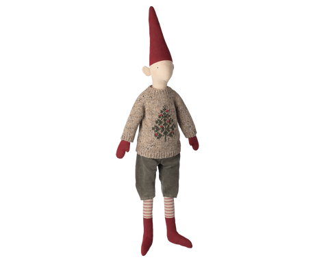 Pixy Size 5 Boy - Nisse dreng m/striket sweater fra Maileg - 1 - Jacobsen Plus