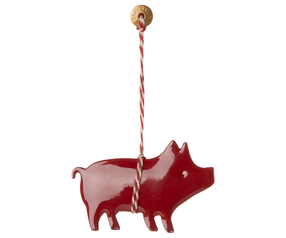 Metal ornament, Gris - rød fra Maileg - 1 - Jacobsen Plus