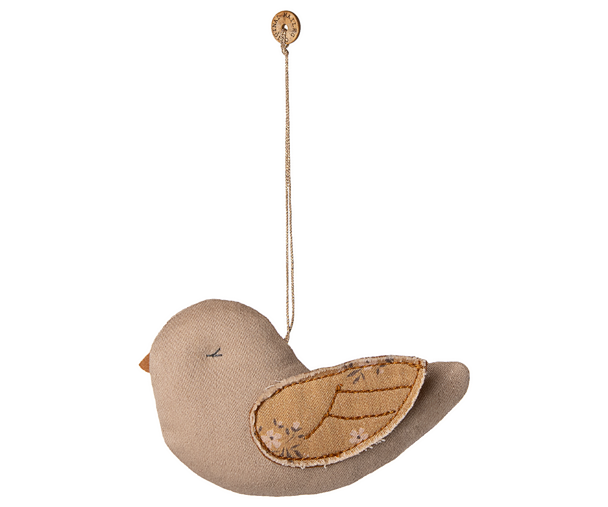 Fabric ornament, Fugl marmor latte fra Maileg - 1 - Jacobsen Plus