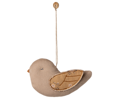 Fabric ornament, Fugl marmor latte fra Maileg