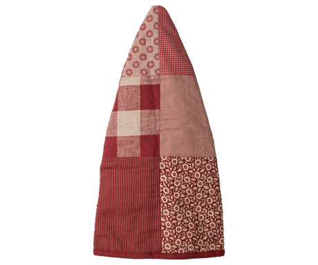 Nissehue, Onesize, rød patchwork fra Maileg - 1 - Jacobsen Plus