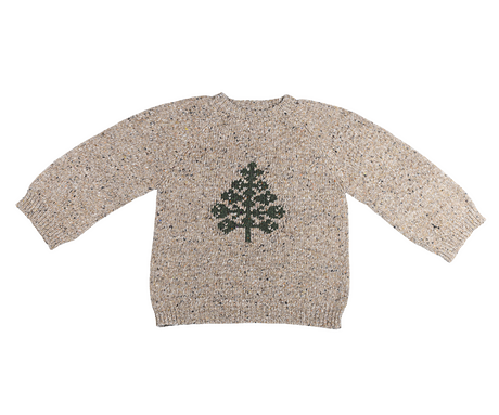 Sweater Strikket størrelse 3-4 år - Træ fra Maileg - 1 - Jacobsen Plus
