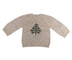 Sweater Strikket størrelse 3-4 år - Træ fra Maileg