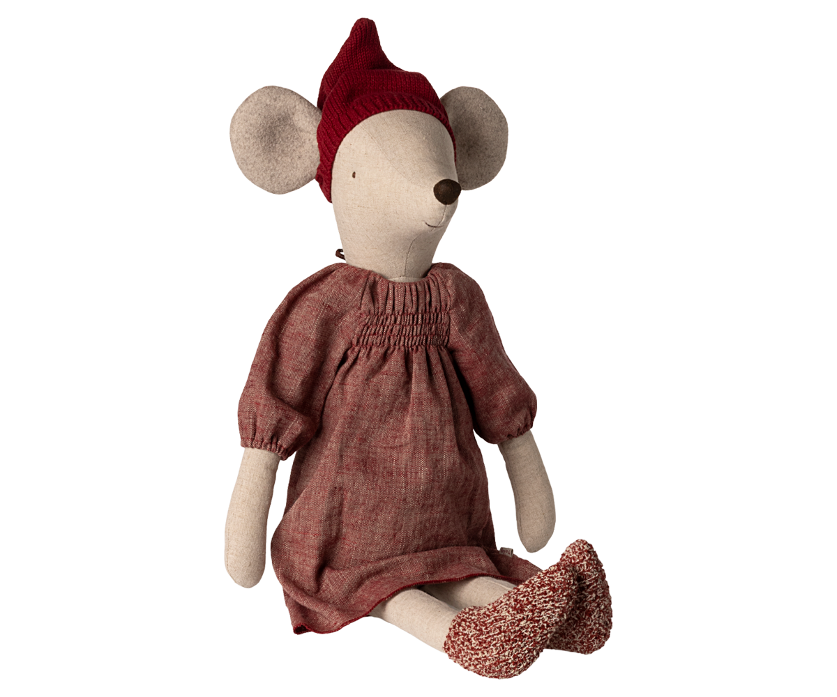 Christmas mouse, Julemus Maxi Pige fra Maileg - 1 - Jacobsen Plus