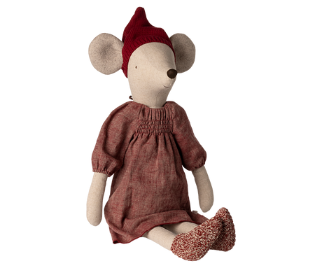 Christmas mouse, Julemus Maxi Pige fra Maileg - 1 - Jacobsen Plus