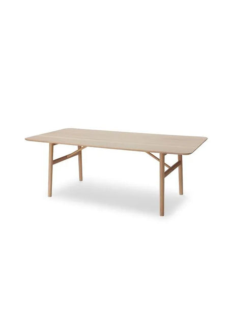 Skagerak Hven Spisebord 190 fra Fritz Hansen - Hvidolieret eg - Jacobsen Plus