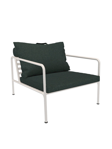 Avon Lounge Chair, muted white stel fra Houe - Alpine - Jacobsen Plus