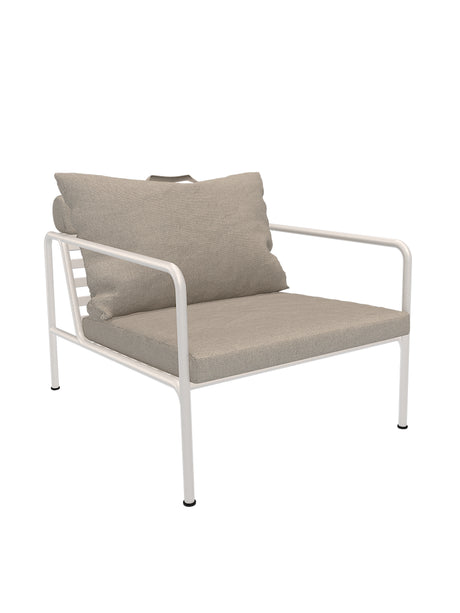Avon Lounge Chair, muted white stel fra Houe - Ash - Jacobsen Plus