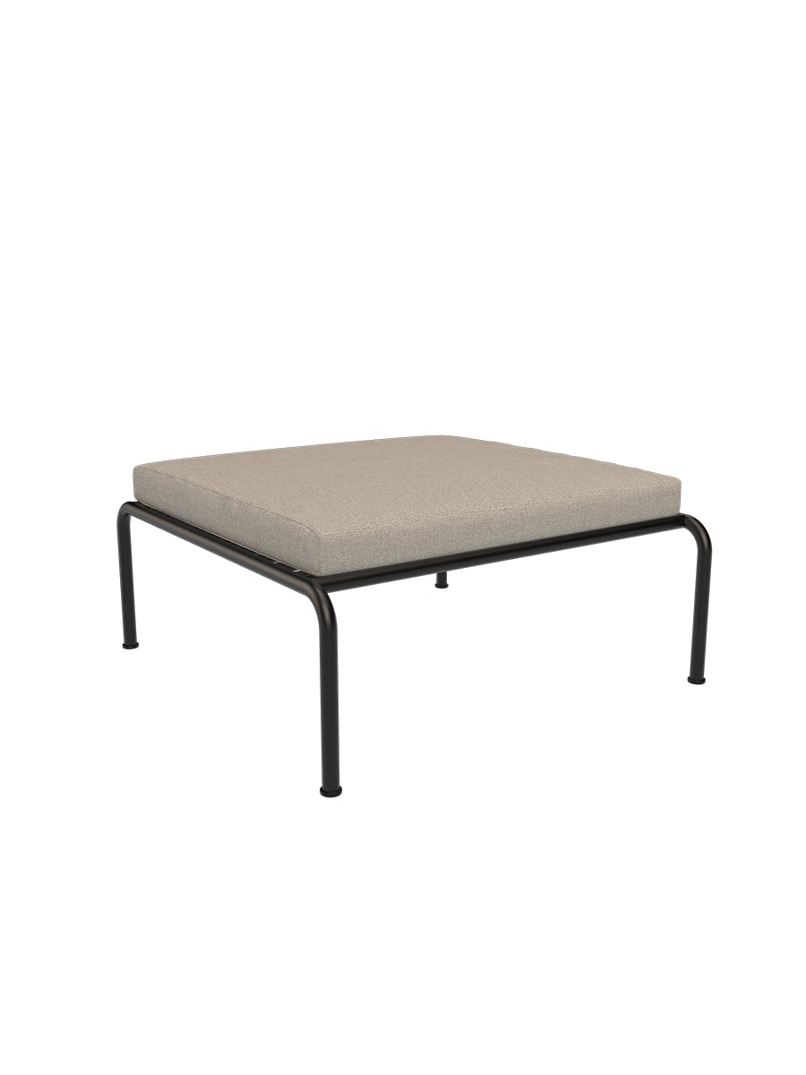 Avon Ottoman, sort stel fra Houe - Ash - Jacobsen Plus