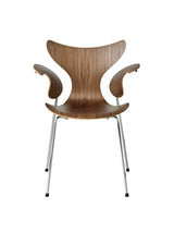 3208 Liljen armstol i valnød af Arne Jacobsen - 1 - Jacobsen Plus