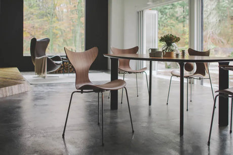 3108 Liljen stol i valnød af Arne Jacobsen - 2 - Jacobsen Plus