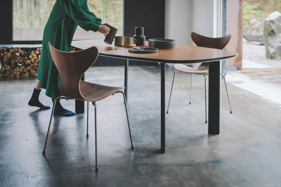 3108 Liljen stol i valnød af Arne Jacobsen - 4 - Jacobsen Plus