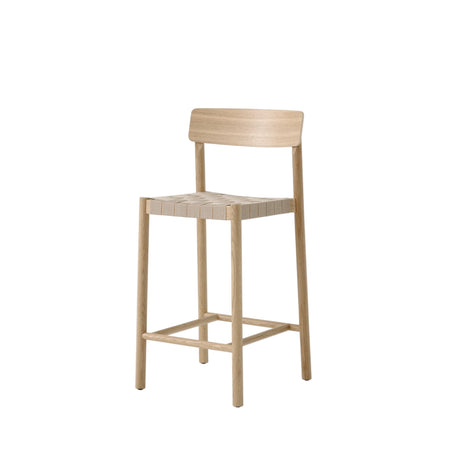 Betty TK12 counter barstol fra &Tradition - Eg/Natur - Jacobsen Plus