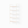 Alabaster w. Lacquered Oak shelves