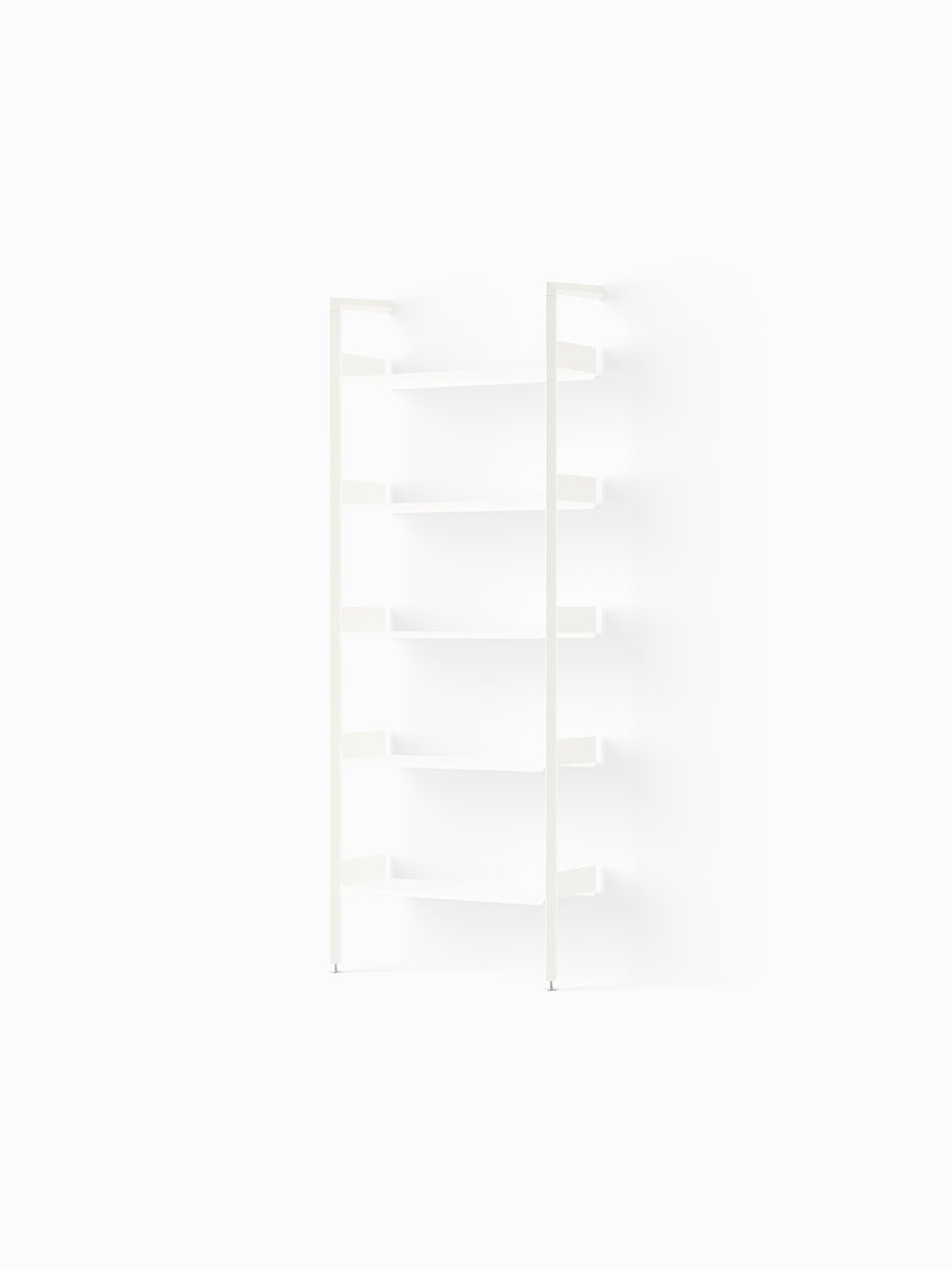 Rombe IF1, Full Bay Shelves fra &Tradition - Alabaster w. Alabaster shelves - Jacobsen Plus