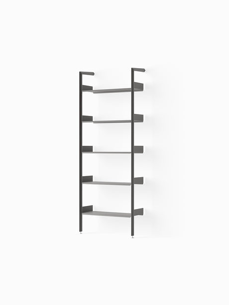 Rombe IF1, Full Bay Shelves fra &Tradition - Anthracite w. Anthracite shelves - Jacobsen Plus