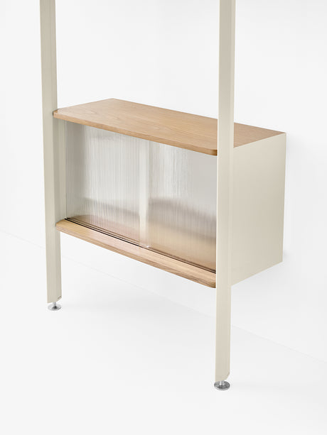 Rombe Cabinet Shelf IF3 & IF6 fra &Tradition - Alabaster - Jacobsen Plus