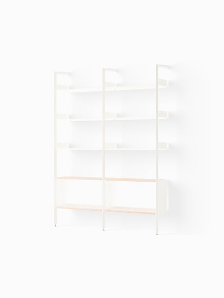 Rombe, Configuration E fra &Tradition - Alabaster w. Alabaster shelves - Jacobsen Plus