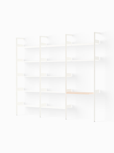 Rombe, Configuration G fra &Tradition - Alabaster w. Alabaster shelves - Jacobsen Plus